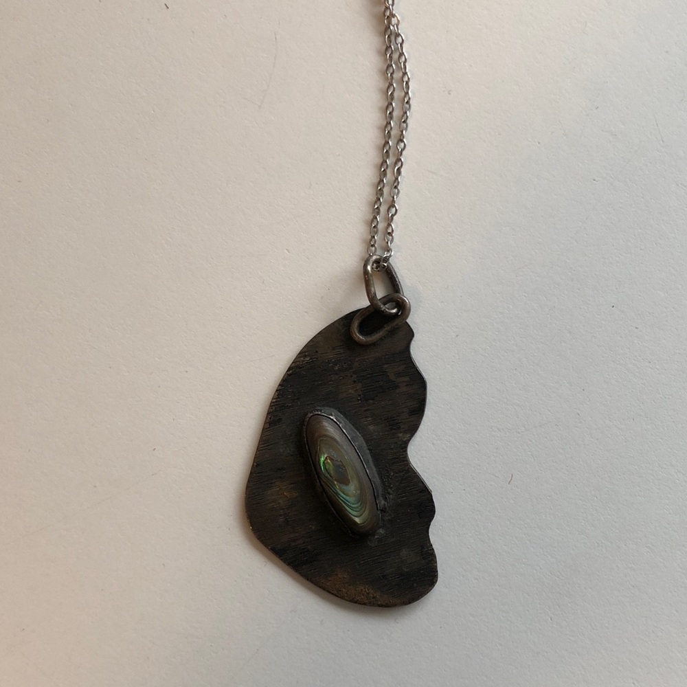 Vintage Copper Pendant Necklace